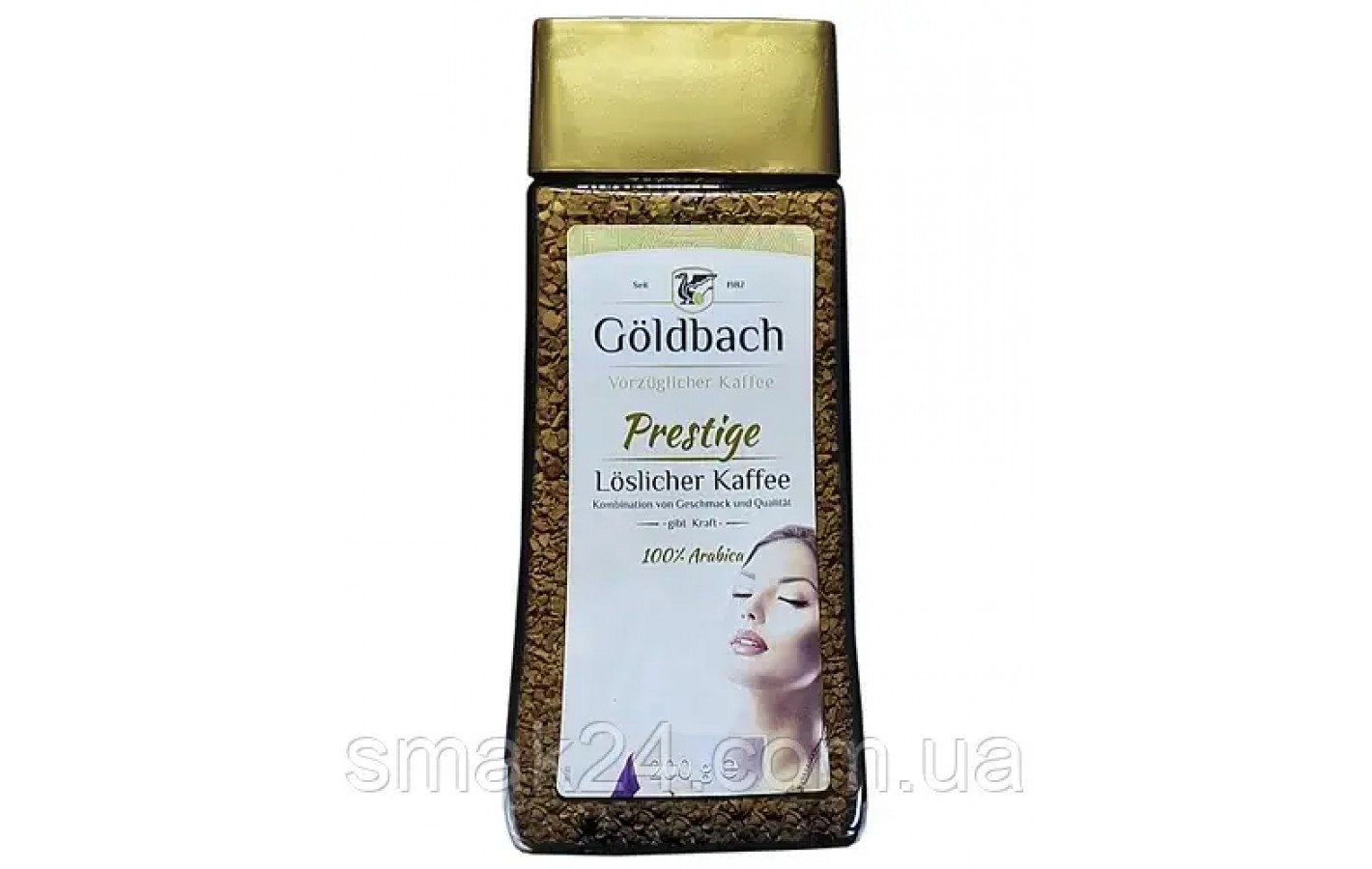 Кава розчинна Goldbach Prestige 100% арабіка Німеччина 200г