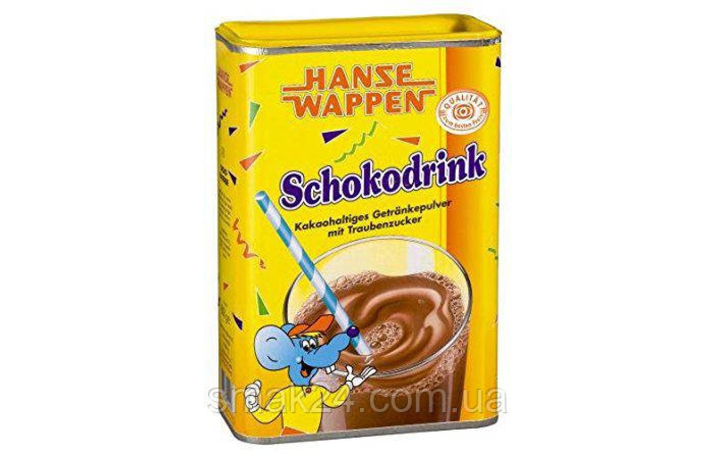 Шоколадний какао напій Schokodrink з вмістом виноградного цукру 800 г Німеччина