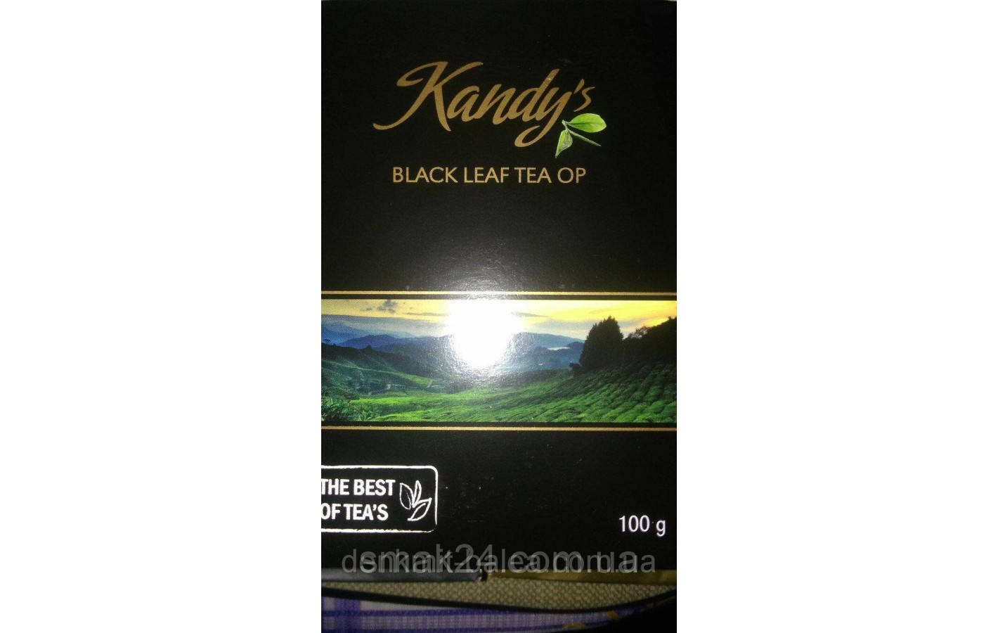 Черный листовой чай Kandy*s black leaf tea 100 гр
