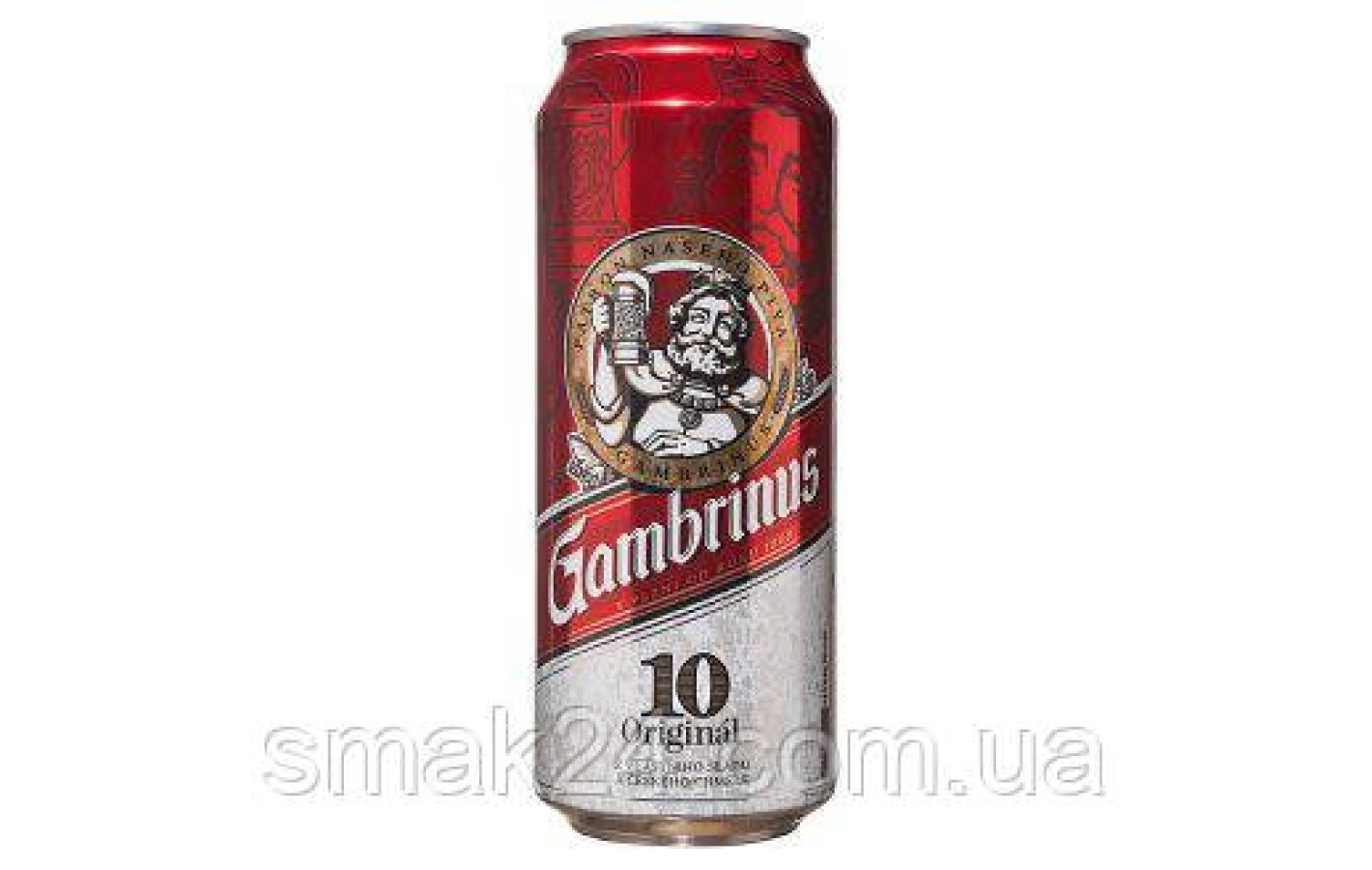 Пиво светлое Gambrinus original- 10  4.3 % 0.5 l ж\б Чехия
