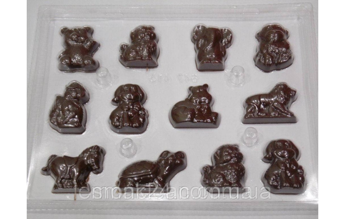 Шоколад молочний фігурний Choco Animals Maitre Truffout 100г Австрія