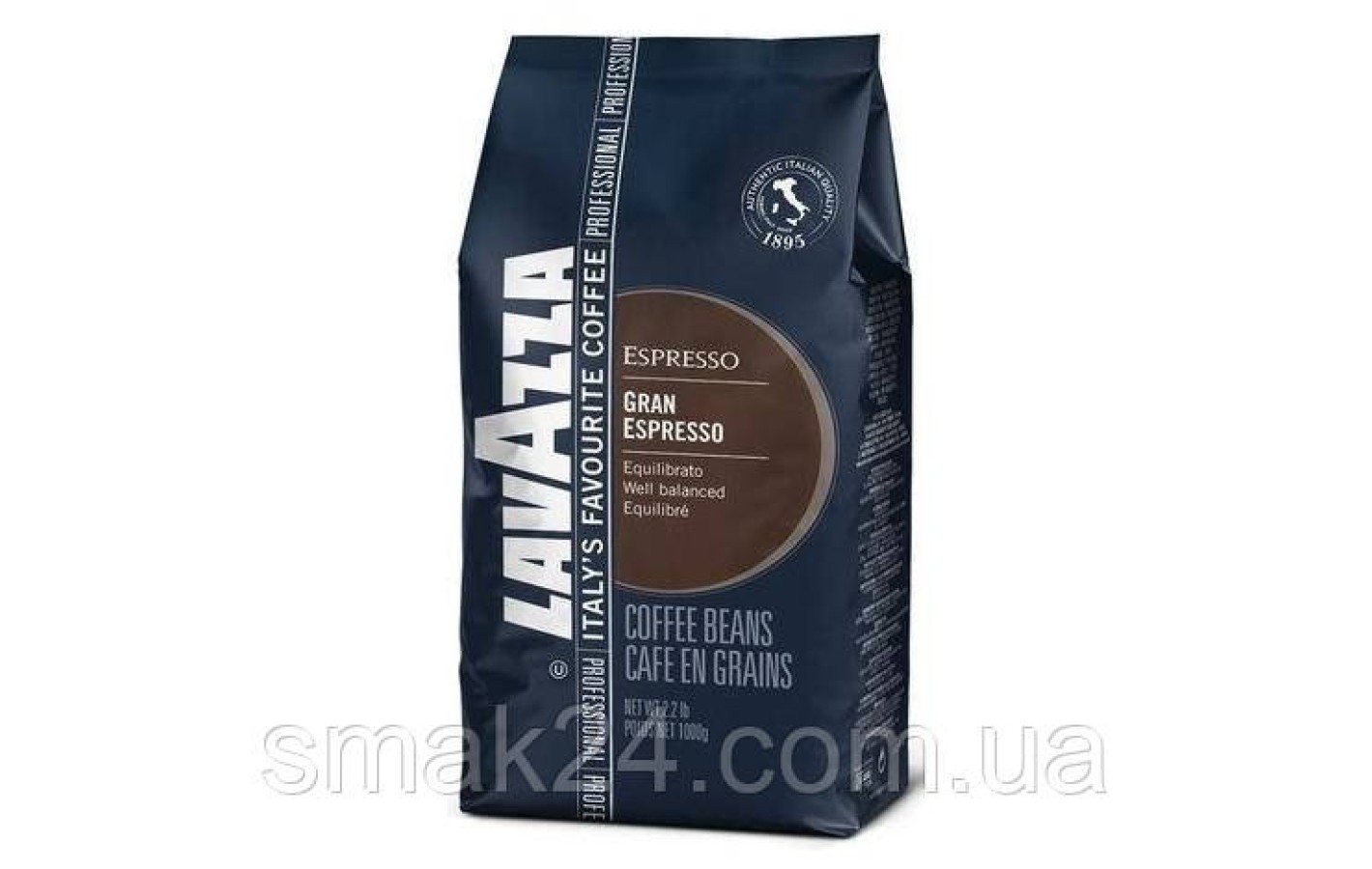 Кофе в зернах LavAzza Espresso Gran Espresso Blue 1 кг Италия