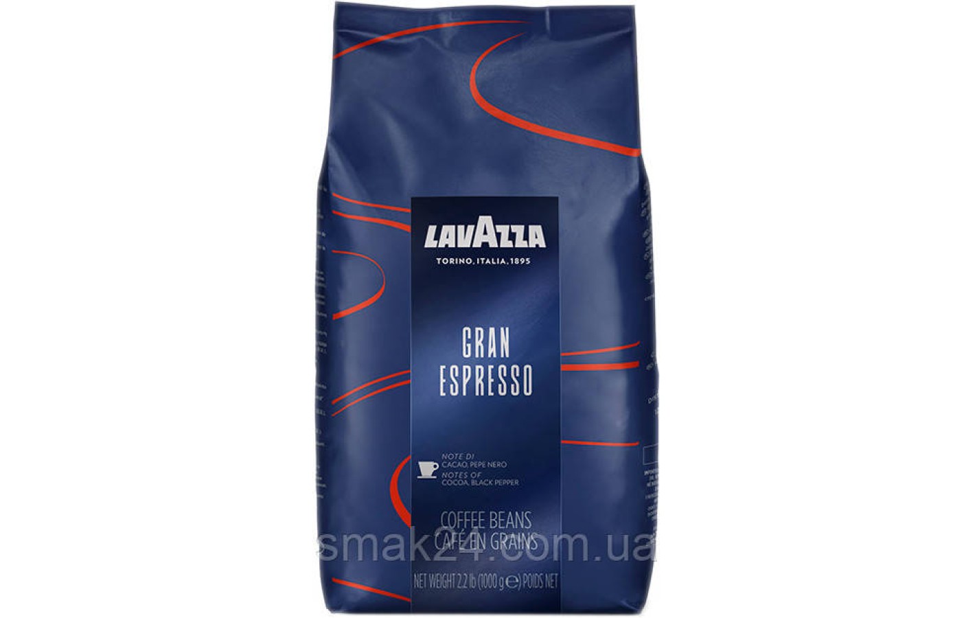 Кофе в зернах LavAzza Espresso Gran Espresso Blue 1 кг Италия