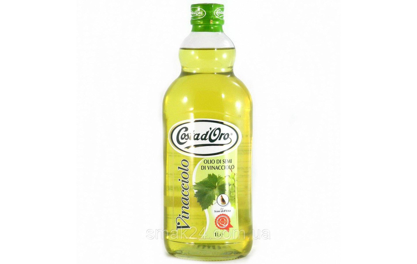 Масло виноградной косточки Costa dOro Olio di Semi di Vinacciolo, 1 л Италия
