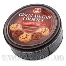 Печиво пісочне Chocolate Chip Cookies в ж/б Австрія 454 г