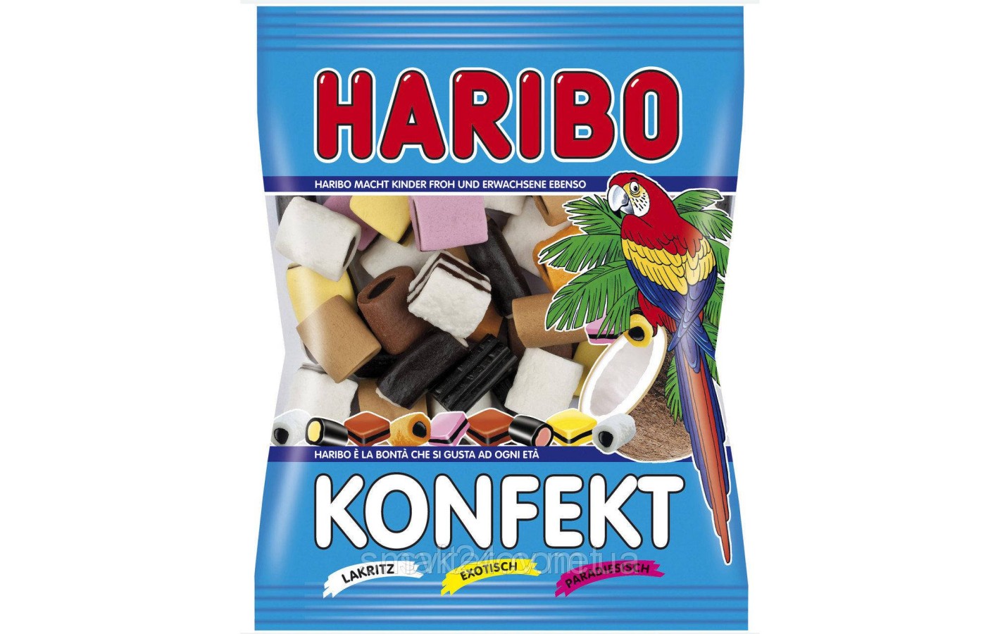 Желейные конфеты Haribo Konfekt с лакрицей (кондитерские изделия) Германия 175г