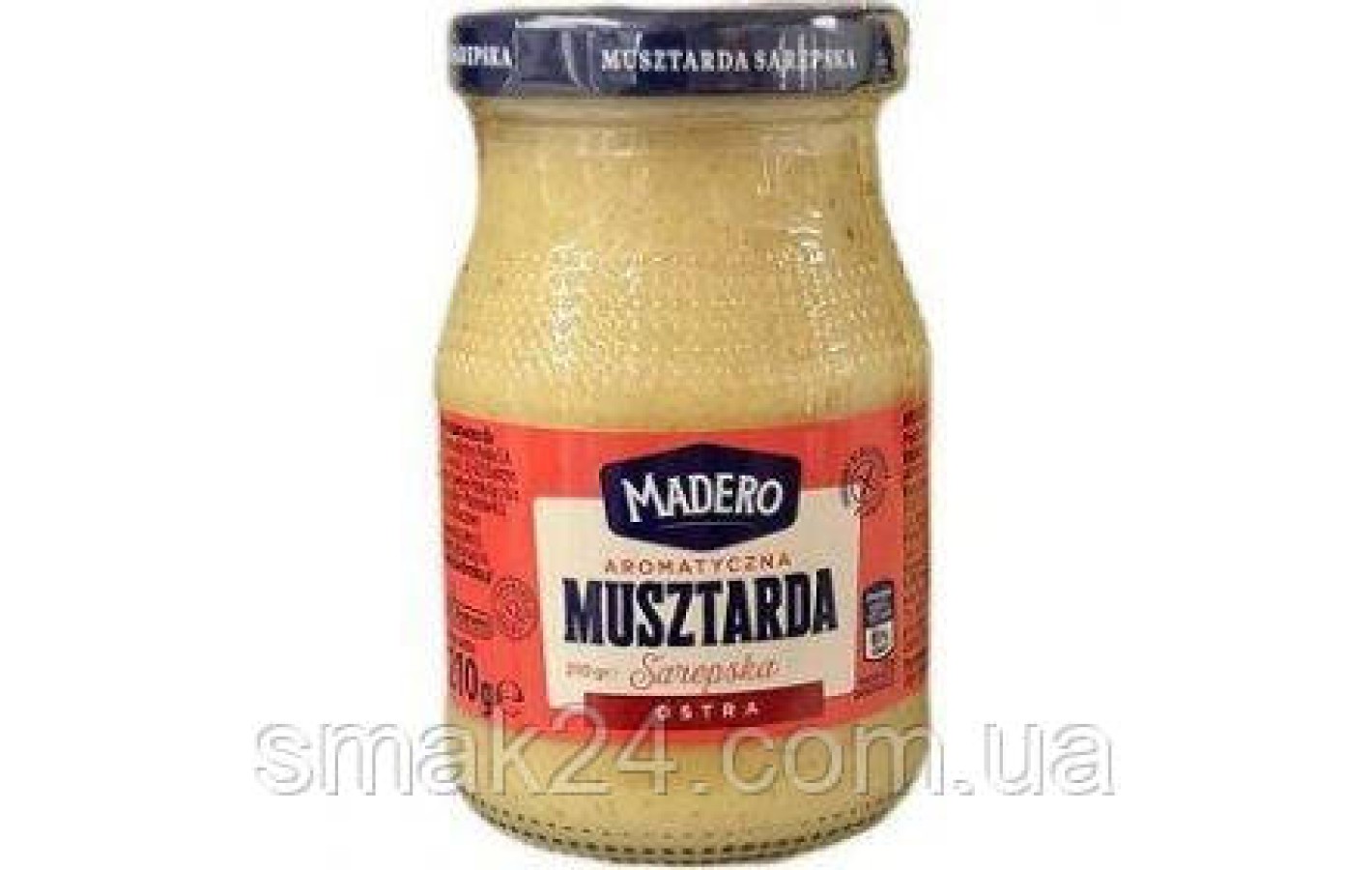 Горчица острая (муштарда) ostra Madero Польша 210 г