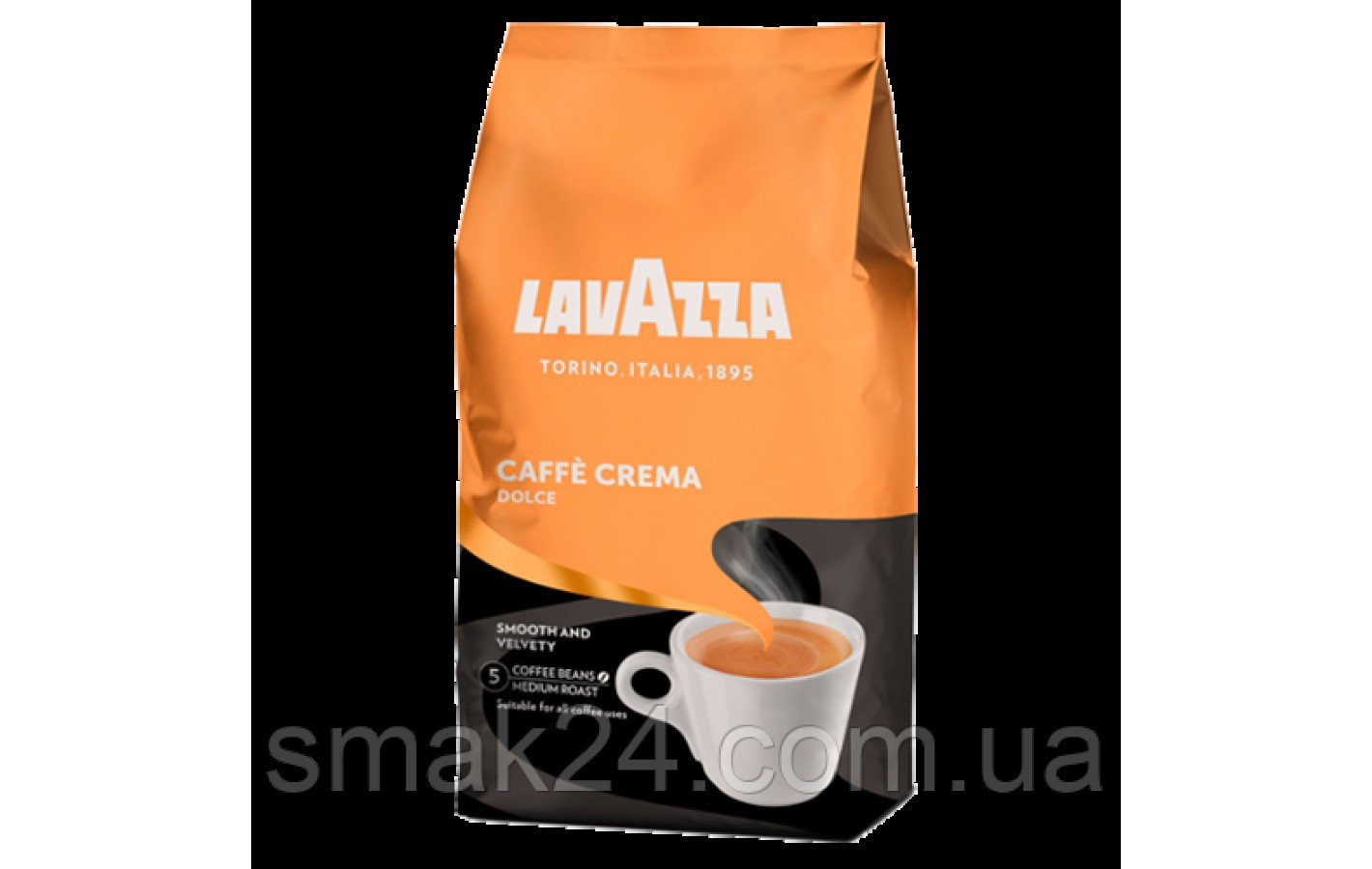 Кофе в зернах LavAzza  Caffe Crema Dolce 1 кг Италия