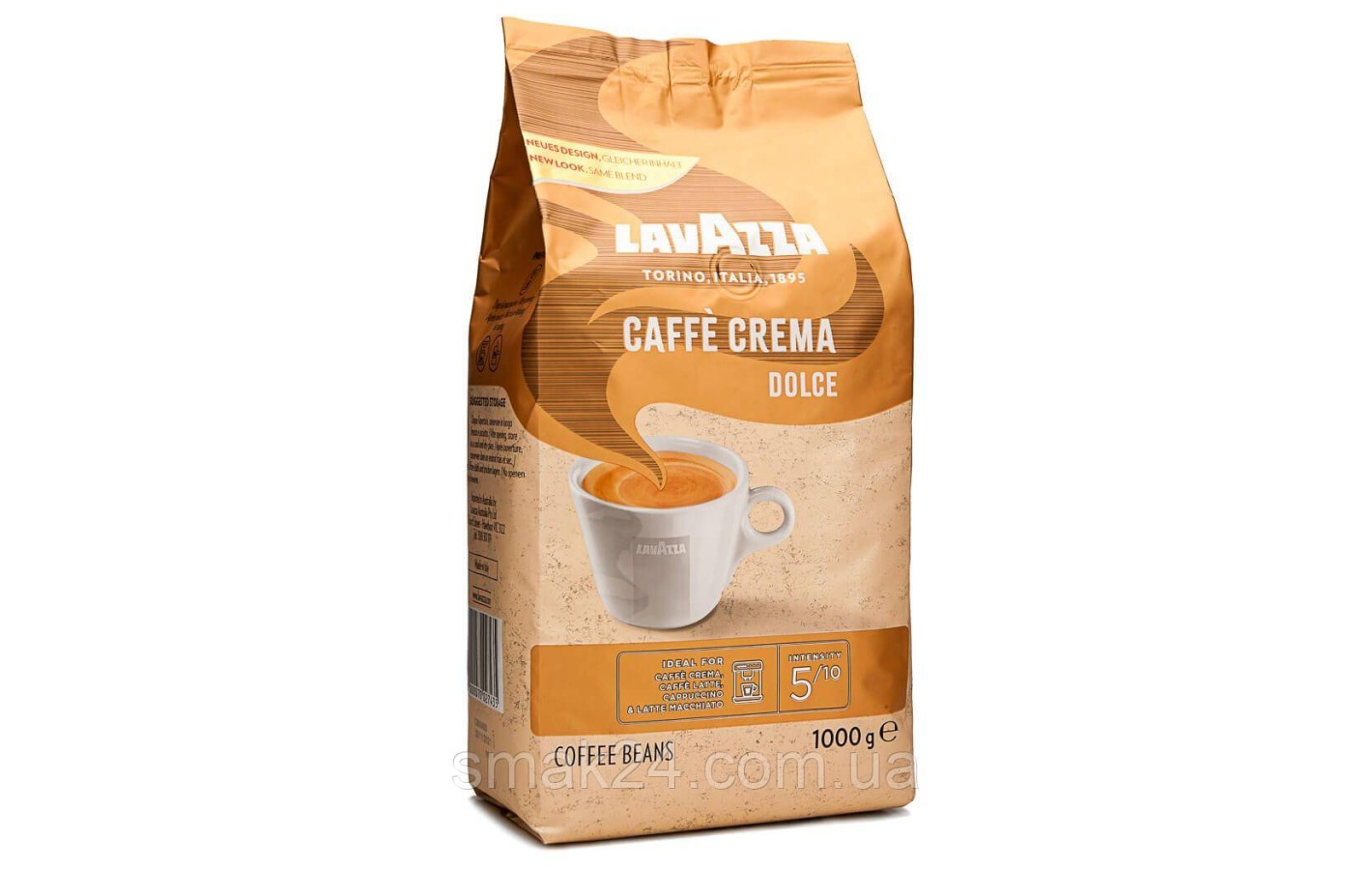 Кофе в зернах LavAzza  Caffe Crema Dolce 1 кг Италия