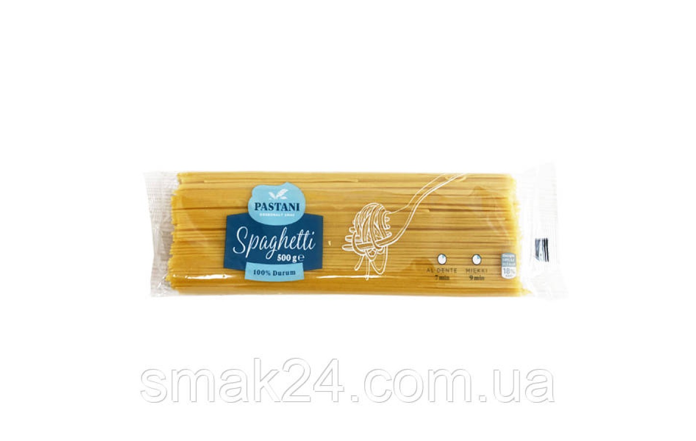 Макаронные изделия Pastani Spaghetti  (Спагетти) 500г Польша