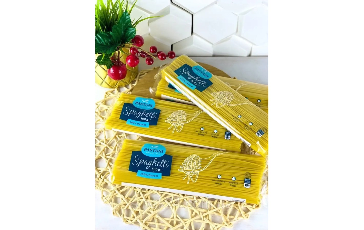 Макаронные изделия Pastani Spaghetti  (Спагетти) 500г Польша