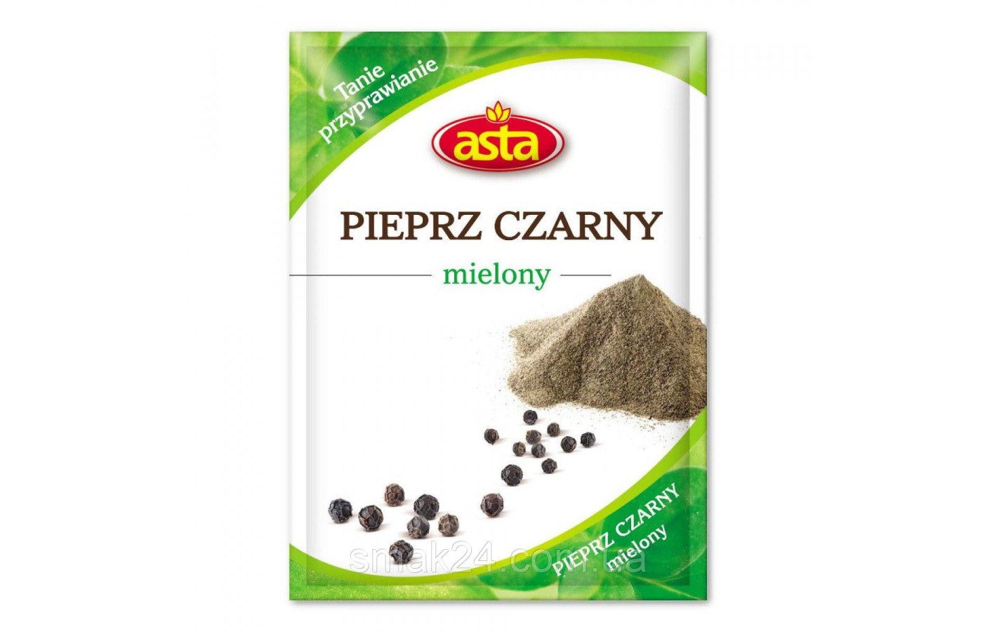 Перець чорний мелений Pieprz Czarny Asta Польща 15 г