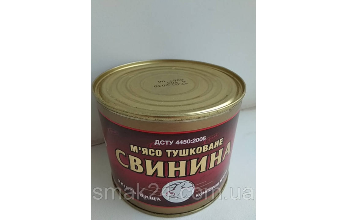 Тушенка из свинины кусковая 525 г. ДСТУ