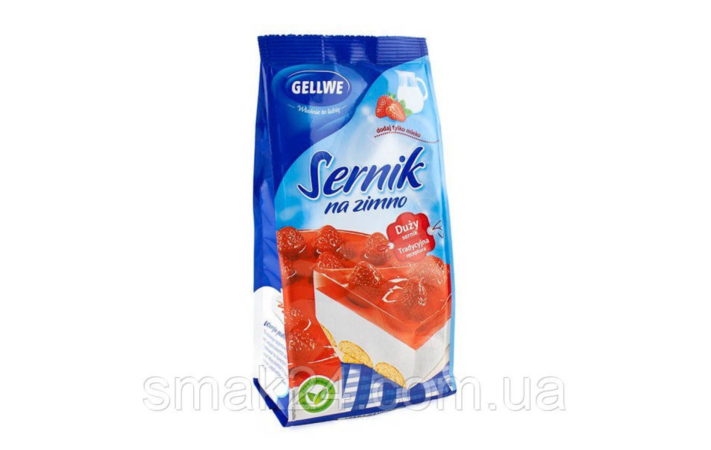 Творчий пиріг без випікання Sernik (Будівець, чізкейк) Gellwe Польща 193г