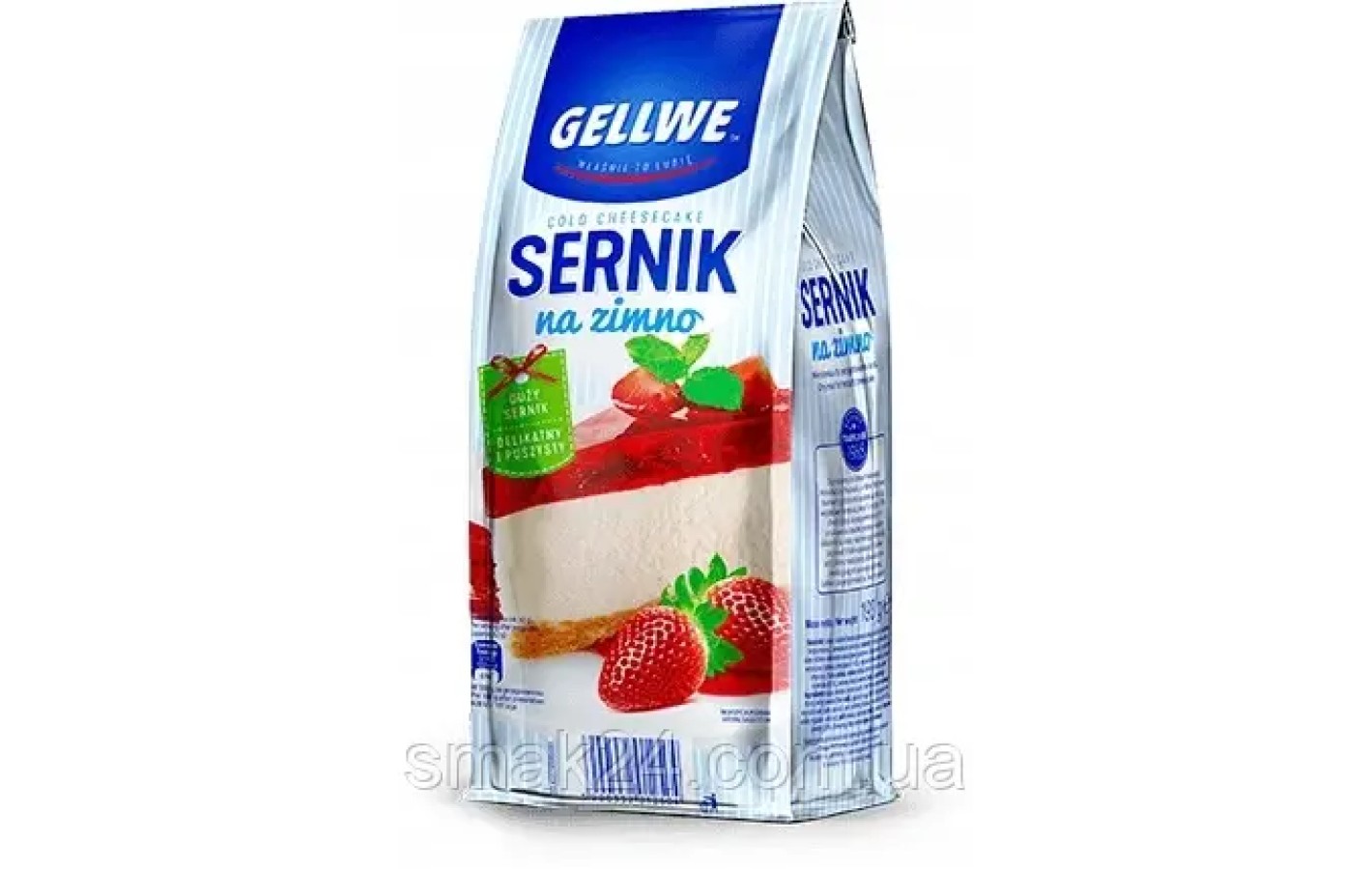Творчий пиріг без випікання Sernik (Будівець, чізкейк) Gellwe Польща 193г