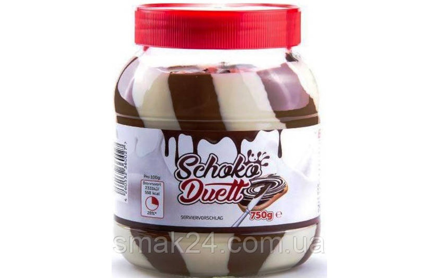 Шоколадно-ореховый  крем (паста) Schoko Duett Германия 750г