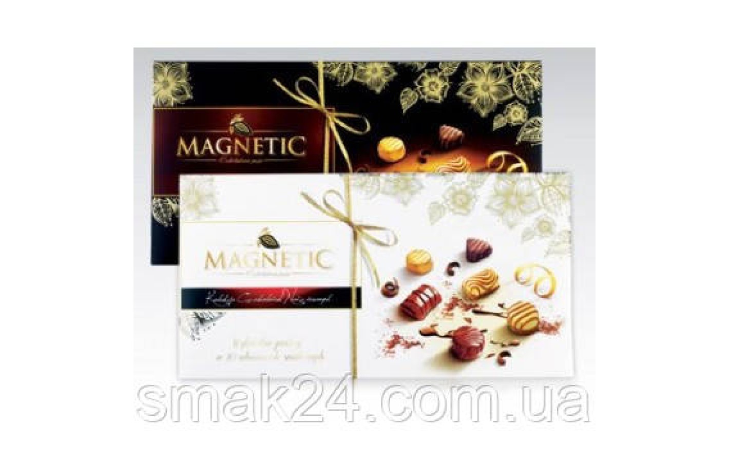Конфеты шоколадные с пралине MAGNETIC Kolekcja 12 вкусов  300г