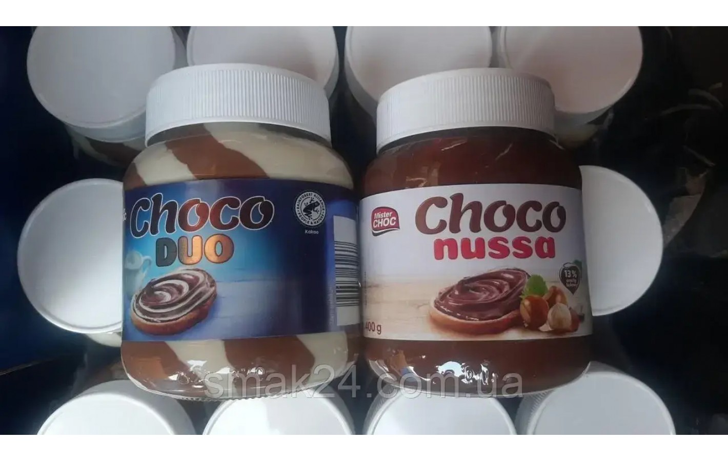 Шоколадно-молочный крем Mister Choc,Германия  400 г