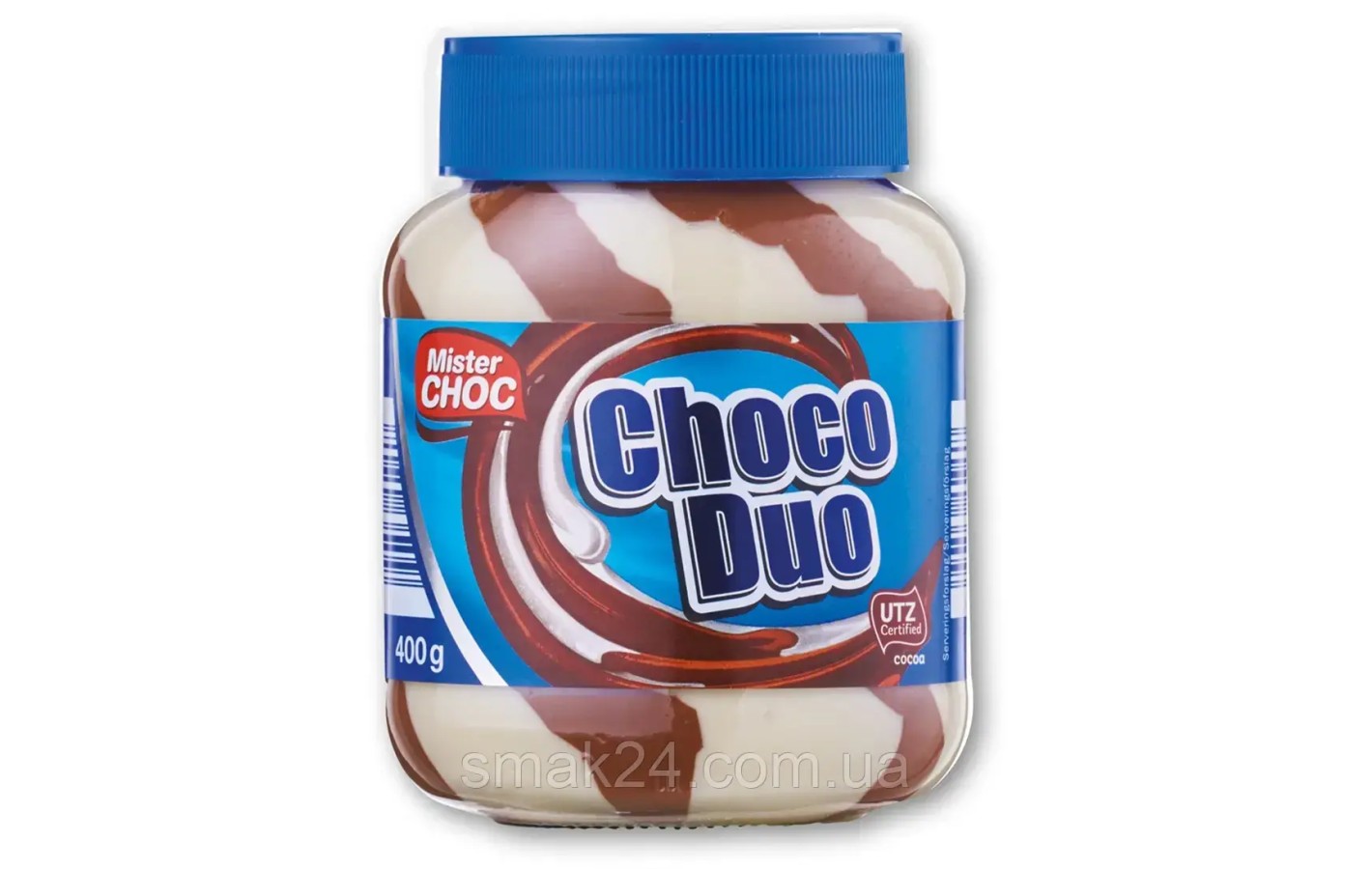 Шоколадно-молочный крем Mister Choc,Германия  400 г