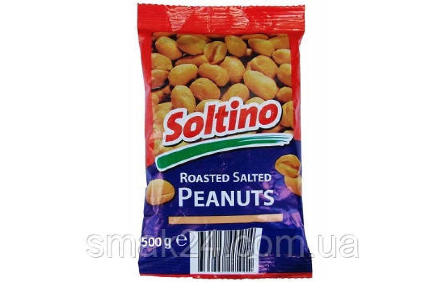 Арахис жареный, соленый Soltino Чехия 500 г