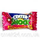 Жувальна гумка Chupa Chups Center Shock strawberry (кисла полуниця) 4 г