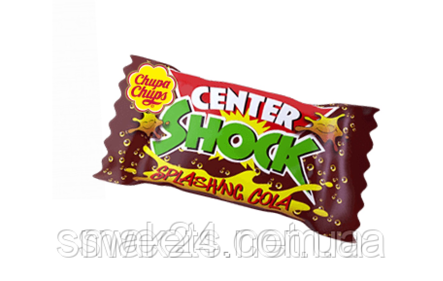 Жувальна гумка Chupa Chups Center Shock Cola (кисла кола) 4 г