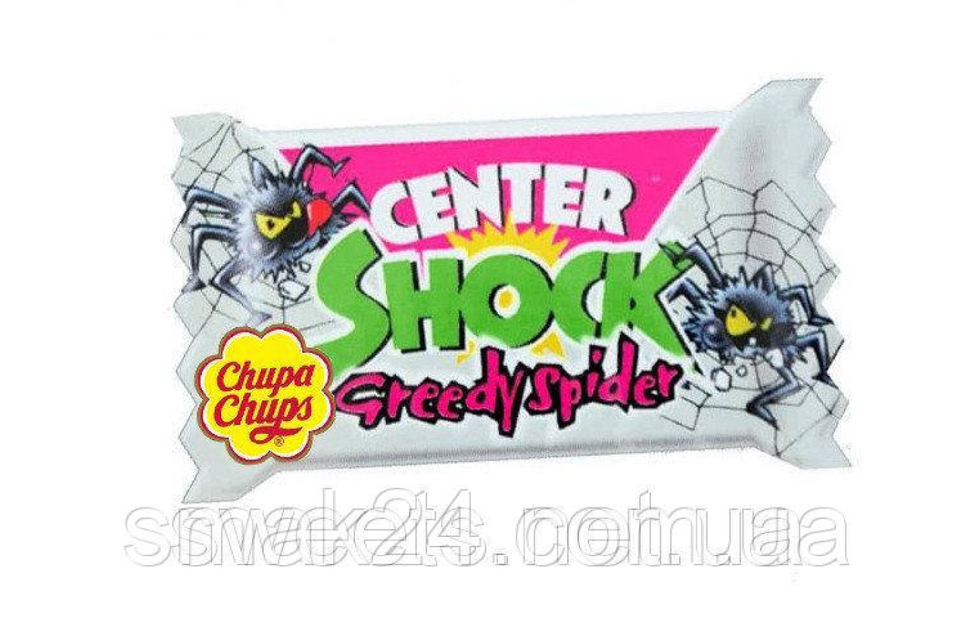 Жувальна гумка Chupa Chups Center Shock monster mix (монстр кола, монстр апельсин) 4 г