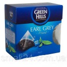 Чай черный Earl Grey Green Hills (серый жемчуг) 20 пирамидок  Польша