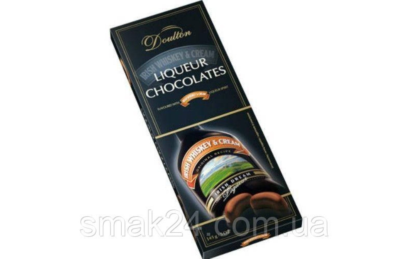Шоколадні цукерки з лікером Ірландське віскі та вершки Doulton Irish Whiskey &Crem Liqueur Німеччина 145 г