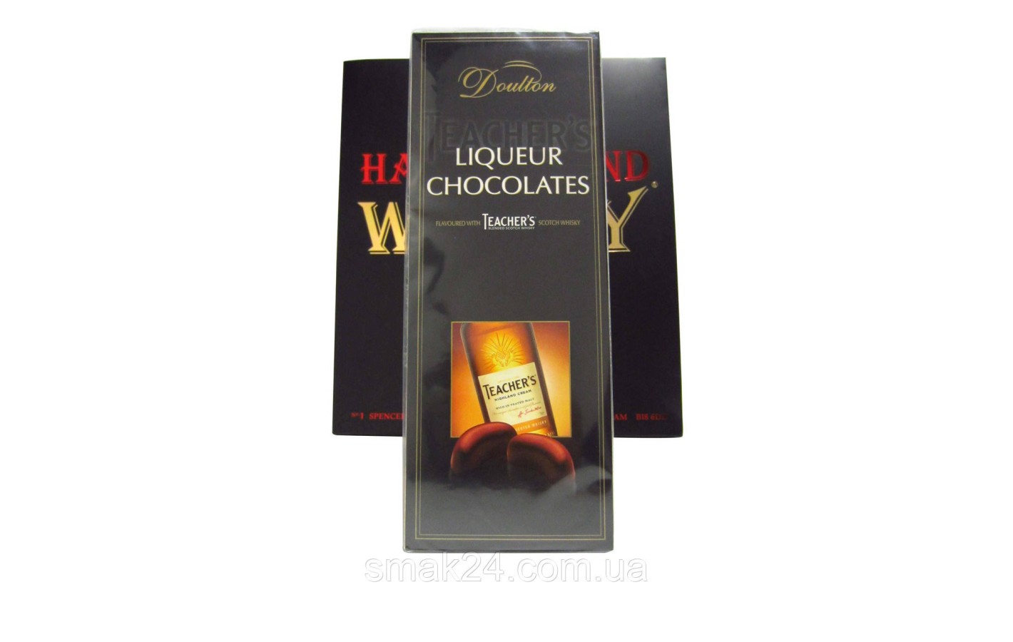 Шоколадні цукерки з лікером Doulton teacher's scotch ( Учительський віскі ) Німеччина 150г