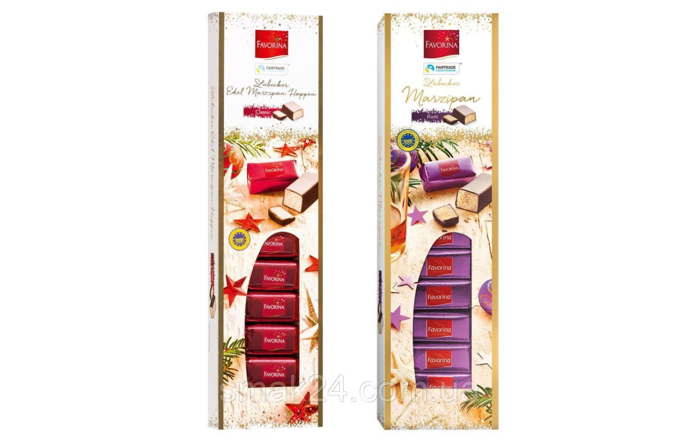 Марципан у чорному шоколаді ( цукерки) Marzipan Favorina Dark 125 г Німеччина