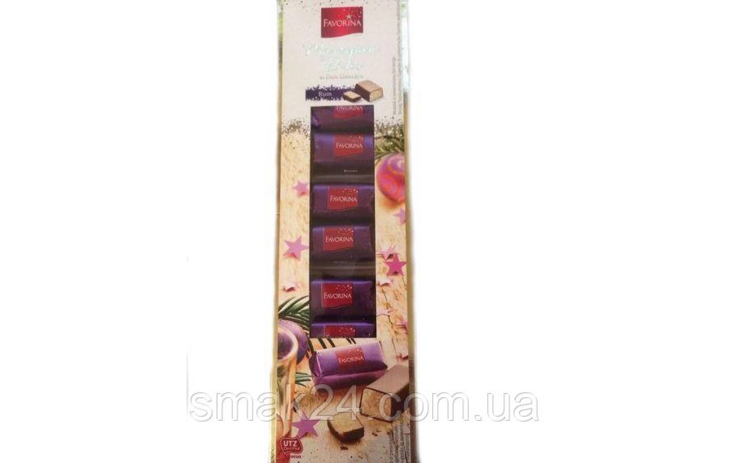 Марципан у шоколаді з ромом ( цукерки) Marzipan Rum Favorina 125г