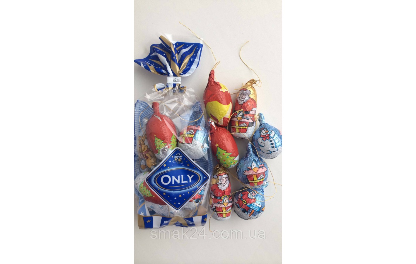 Шоколадный набор (игрушки на елку) Only Австрия 100 г