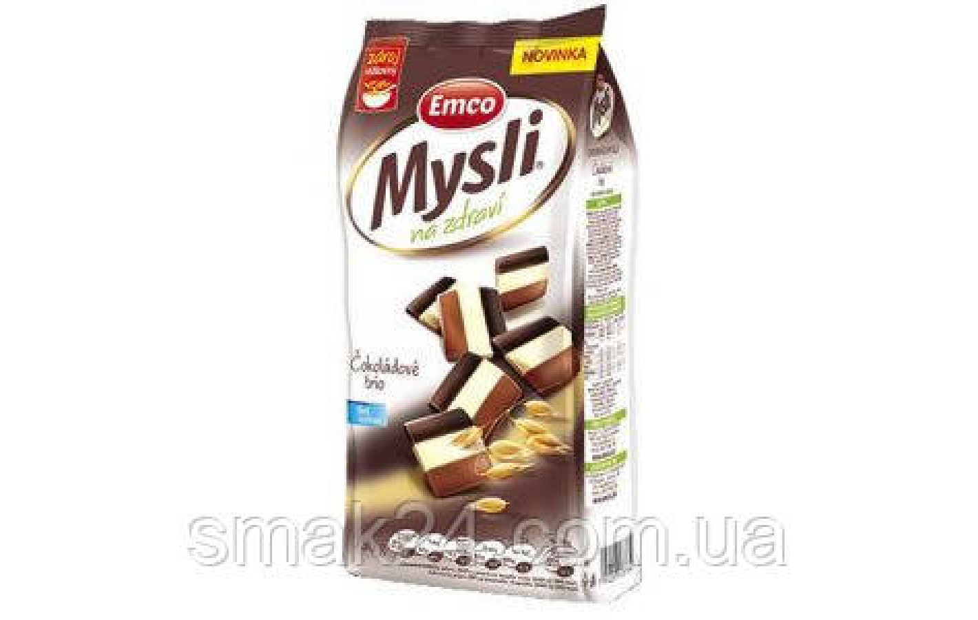 Мюсли хрустящие с шоколадом  Трио Emko Чехия 750г