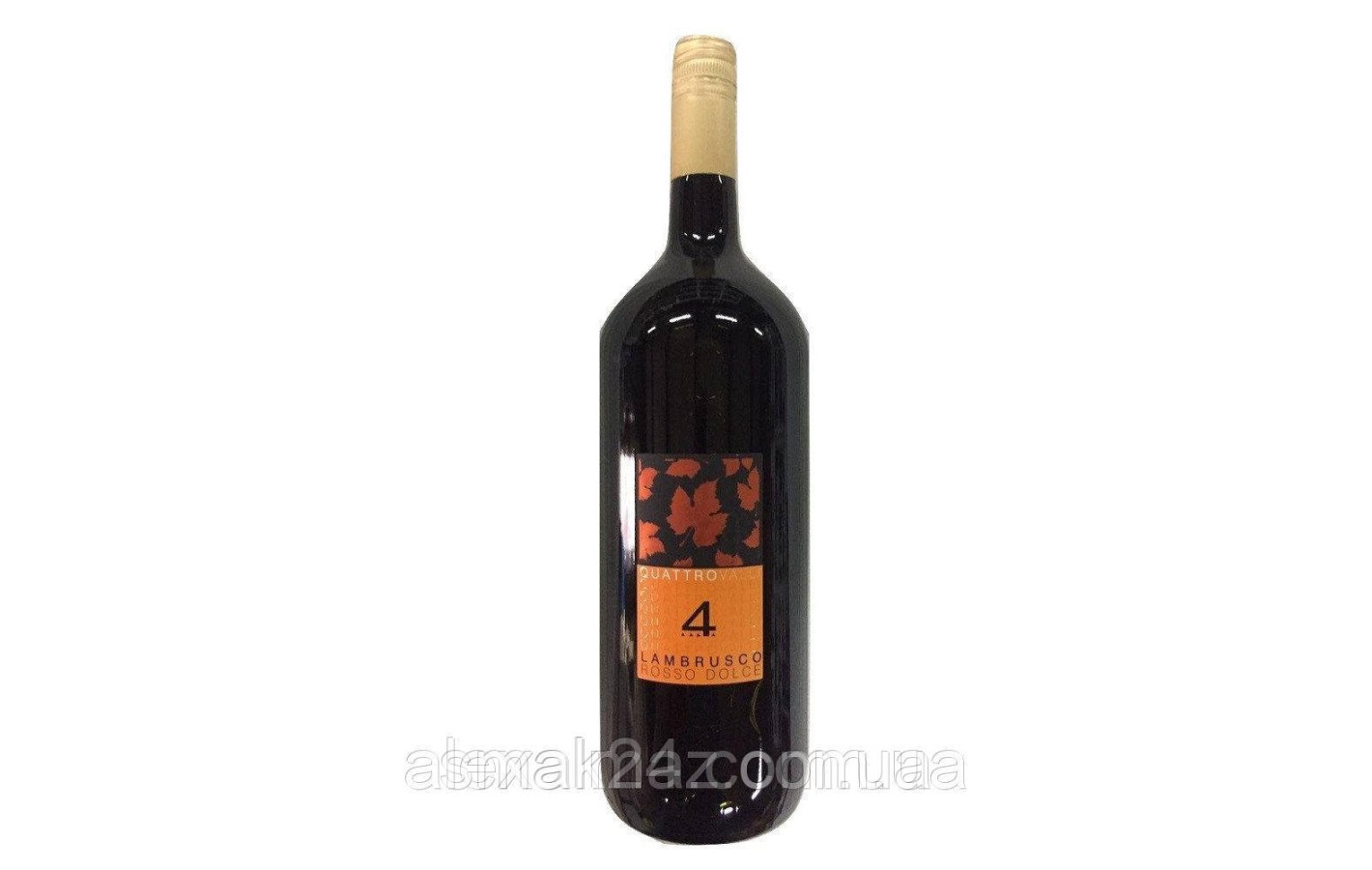 Красное сладкое игристое вино,Ламбруско Lambrusko Quattro Valli.  7,5%. Италия.