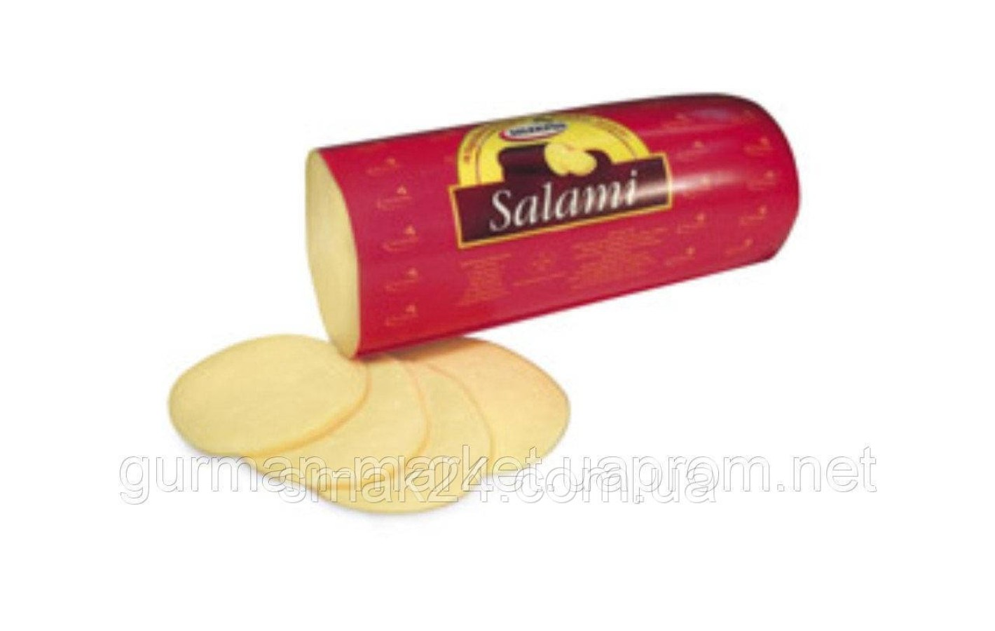 Сир напівтвердий Salami Mlekpol 1 кг Польща