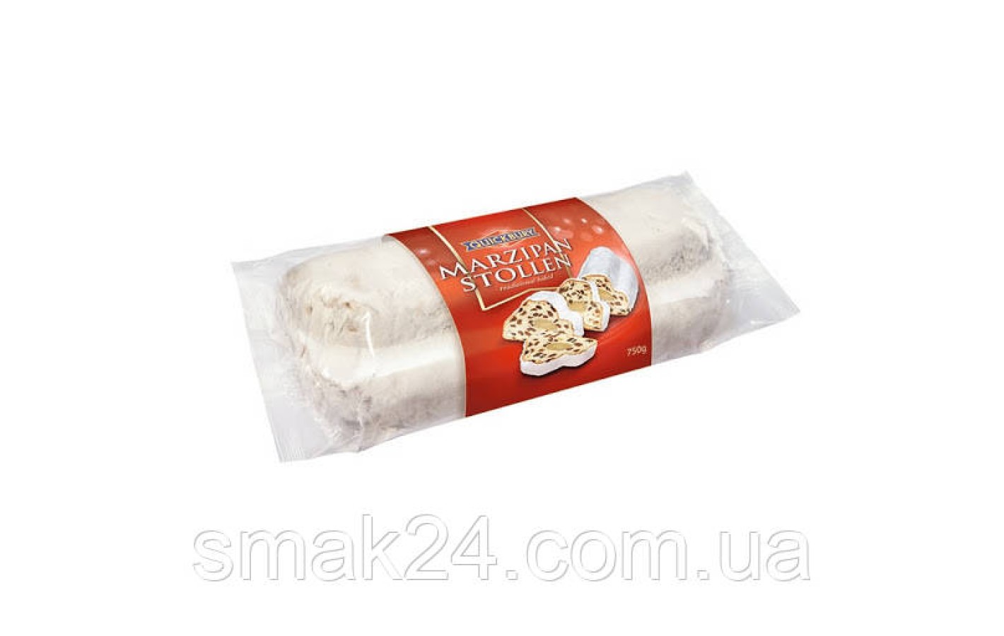 Різдвяний кекс Штолень з марципаном і родзинками Stollen Only Австрія 500г