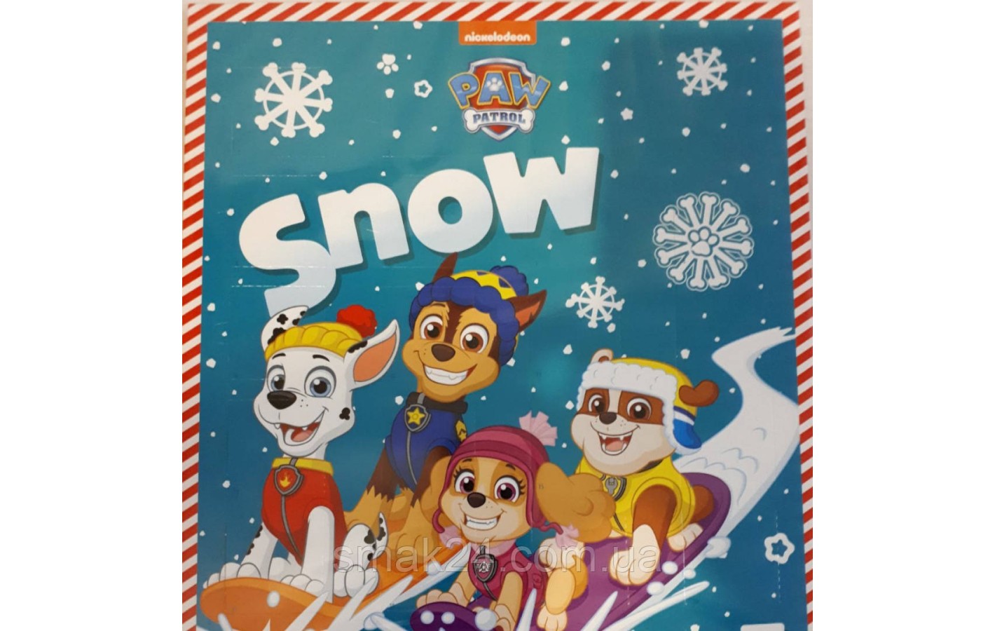 Шоколадный адвент календарь PAW PATROL 75г