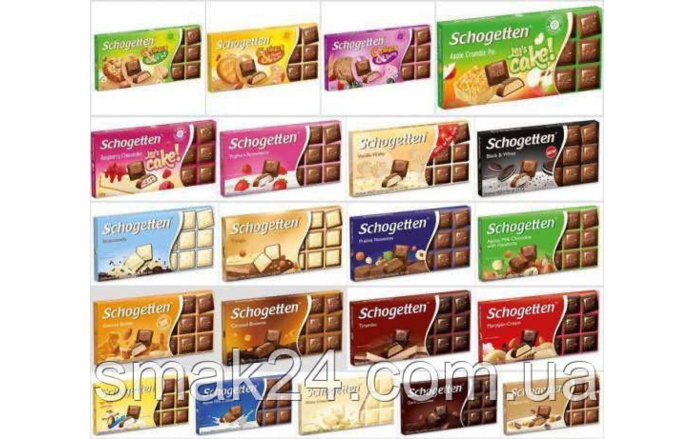 Шоколад Schogetten (Шогеттен) Німеччина 100г