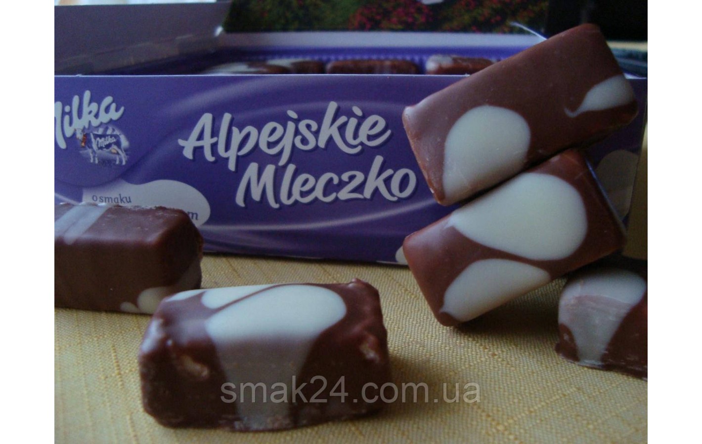 Конфеты птичье молоко MILKA Альпийское молочко сметанковое (птичье молоко) 330г Германия