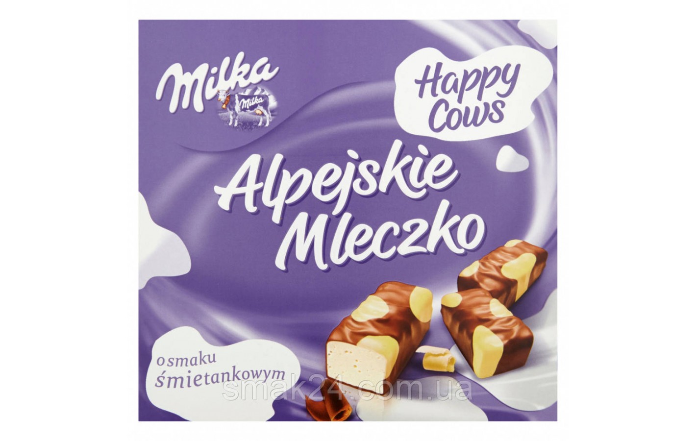 Конфеты птичье молоко MILKA Альпийское молочко сметанковое (птичье молоко) 330г Германия