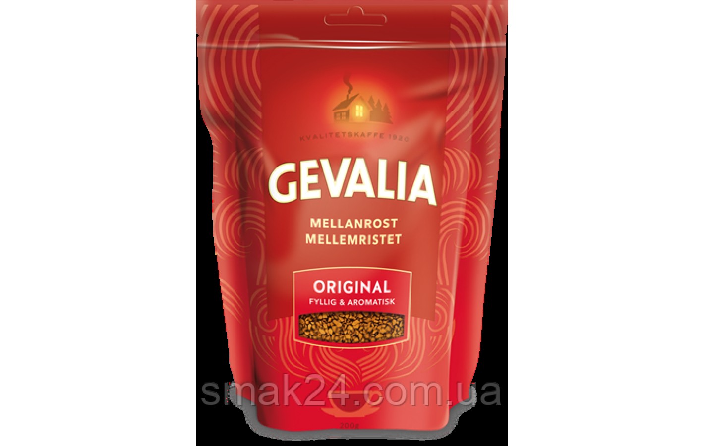Кофе растворимый Gevalia Mellan Rost Original арабика 200г Швейцария