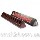 Швейцарський чорний шоколад Tobleron з медом і мигдальною нугою 360 г