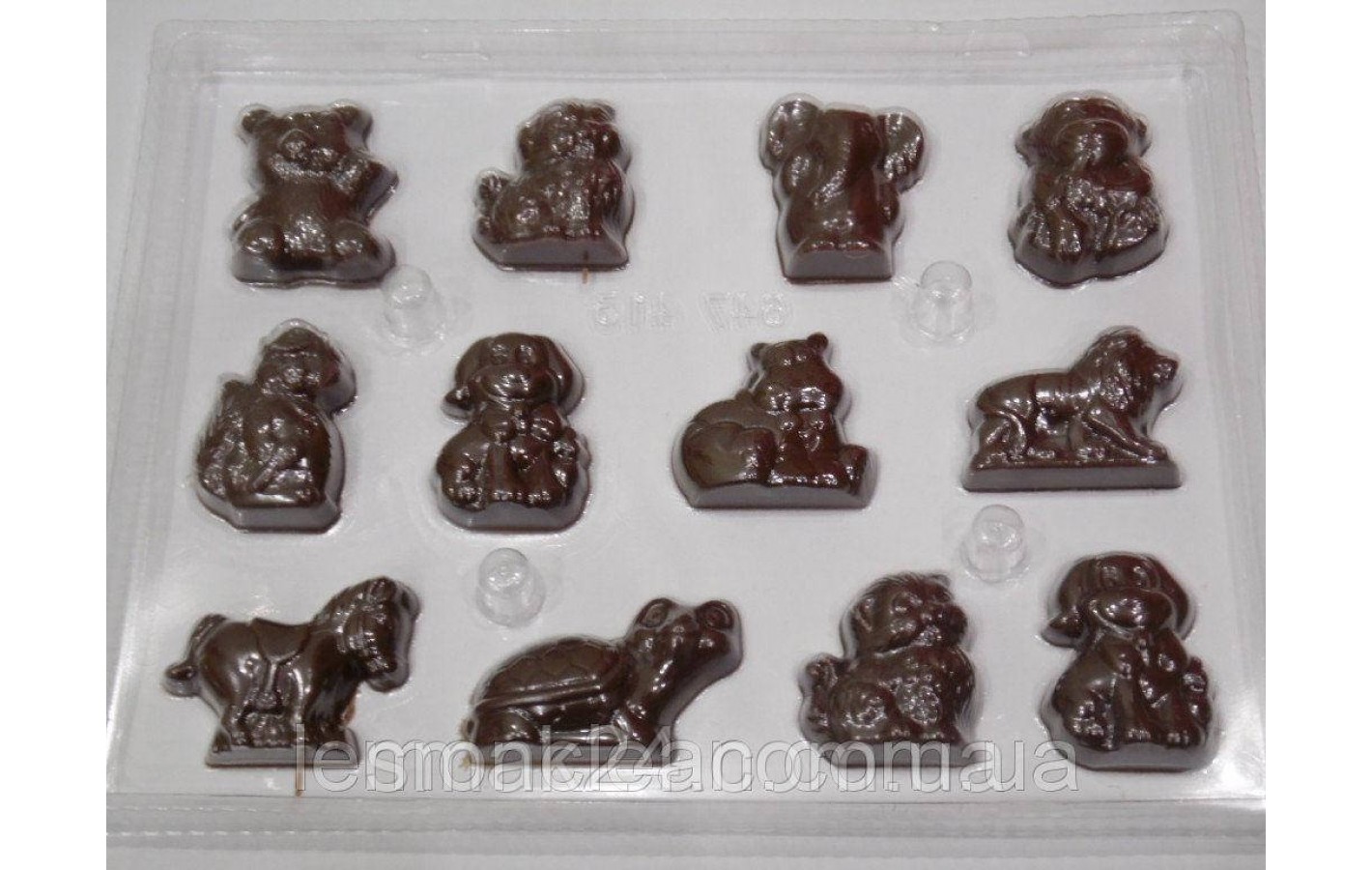 Шоколад молочный фигурный Choco Animals Maitre Truffout 100г Австрия