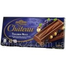 Шоколад молочний з цільним лісовим горіхом та родзинками Feinherb Nuss Chateau Німеччина 200г