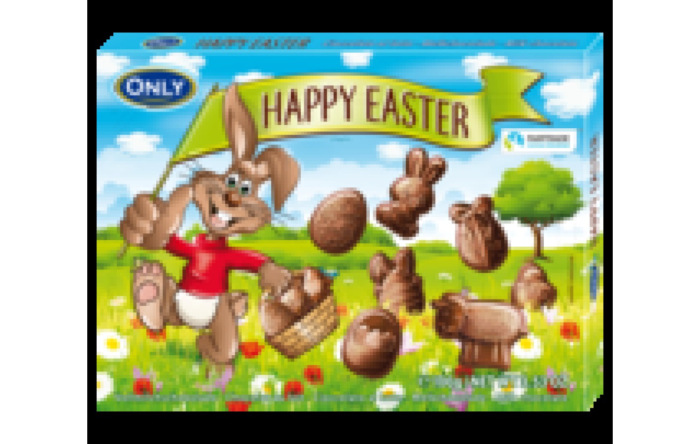 Шоколад молочний фігурний Happy Easter Millano 100г Польща