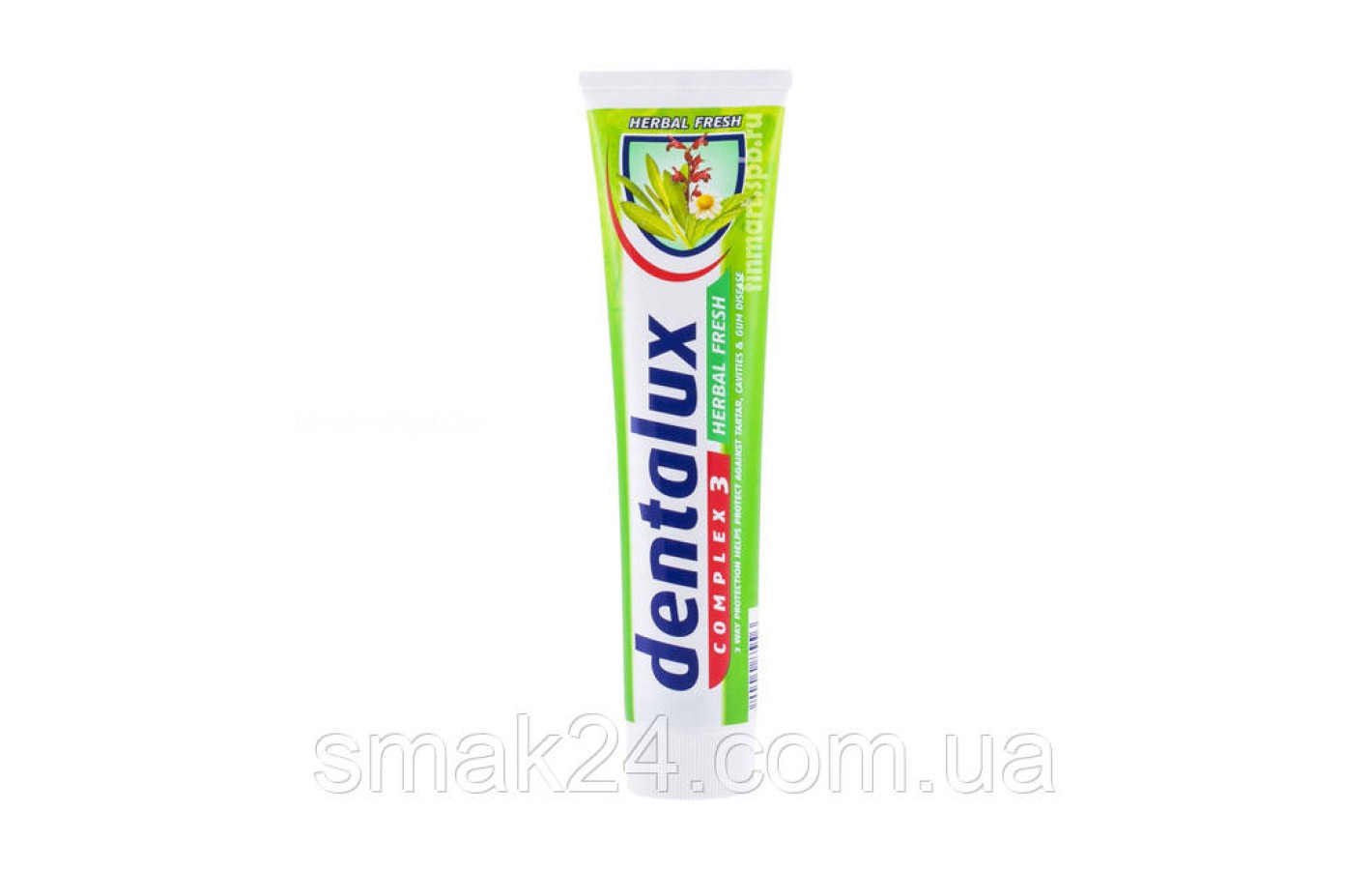 Зубная паста Dentalux complex 3 KRÄUTER FRESH (травяной комплекс)125мл Германия