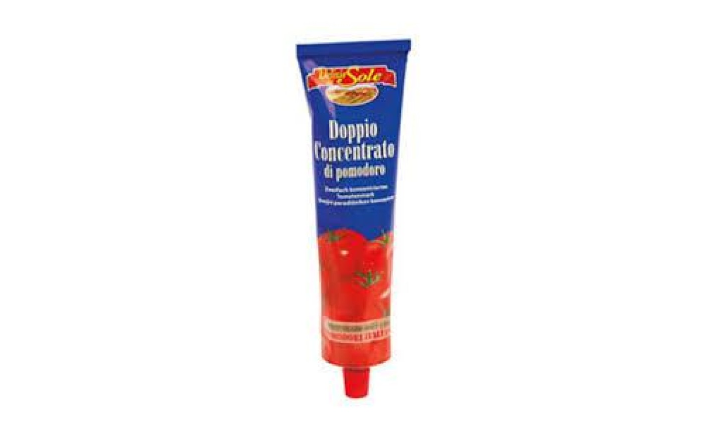 Томатная паста (двойной концентрат) Doppio concentrato di pomodoro Delizie Sole 200г Италия