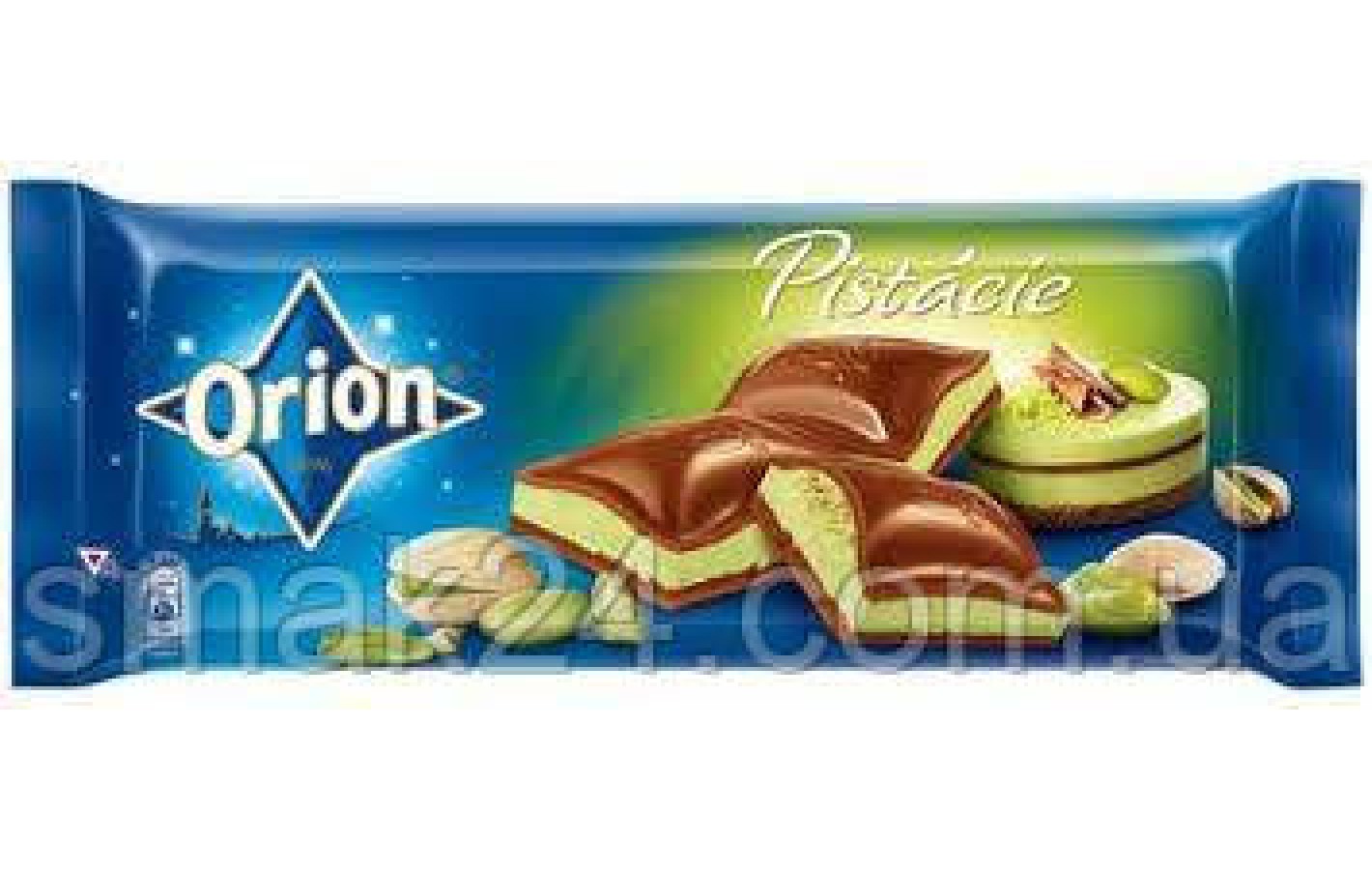 Шоколад молочний з фісташкою Fistacie Orion Nestle Чехія 240г