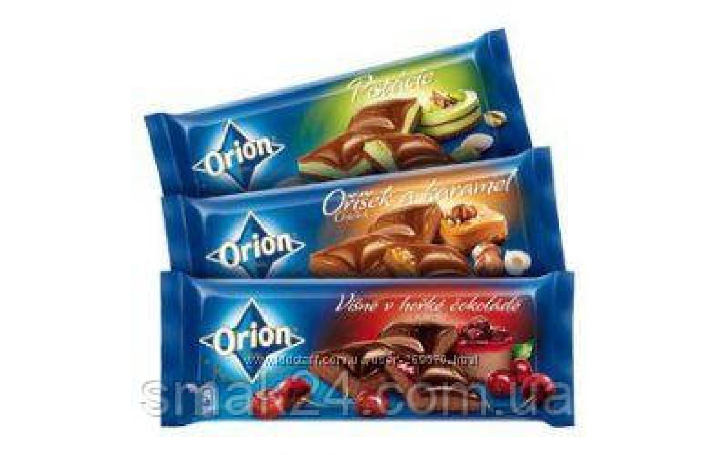 Шоколад молочний з фісташкою Fistacie Orion Nestle Чехія 240г